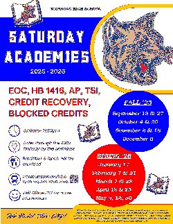 Saturday Academy - Updated